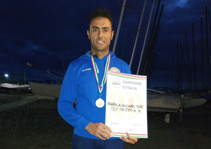 Il canoista Giuliano Zavarella Campione d’Italia alla Ocean Racing