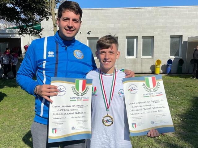 Cosimo Caterino si laurea Campione Italiano di Maratona a San Giorgio di Nogaro