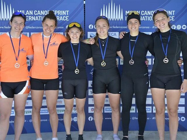 Un argento e due bronzi per Cosimo Caterino e Alessandra Centrone alla Canoe Sprint International Race