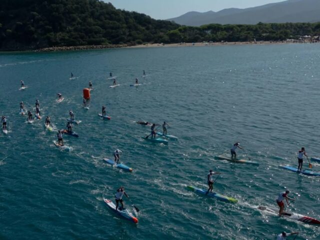 Incetta di medaglie per la squadra SUP all’Eurotour  di Punta Ala