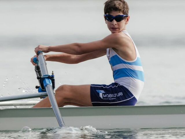 Quattro argenti e un bronzo per i piccoli canottieri al Gran Premio dei Giovani