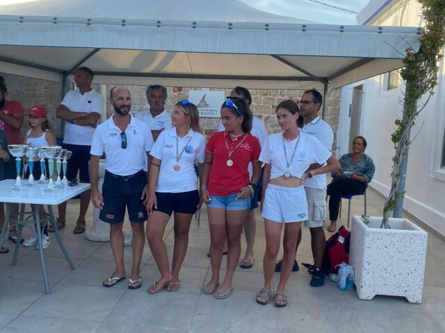 Dall‘ILCA 4 Martina Plaumbo premiata come seconda under 16 femminile
