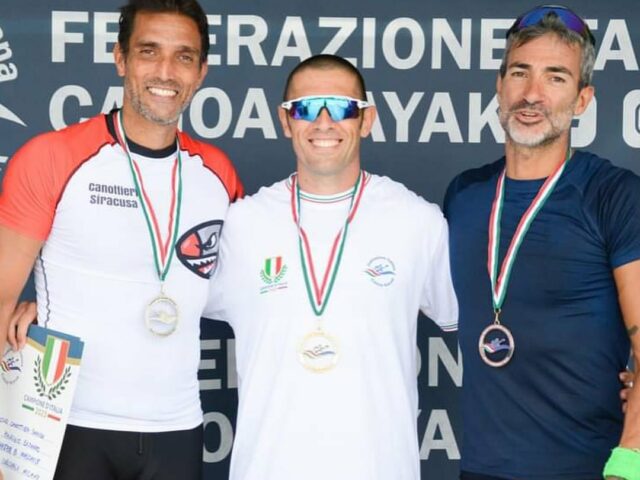 Doppietta di titoli italiani per il nostro canoista Maurizio Giuliani