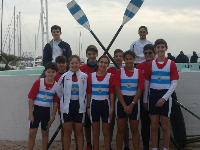 Anche i canottieri della squadra CAS di canottaggio alla Running Heart