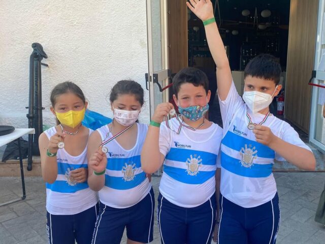 Pioggia di medaglie a Taranto per la nostra squadra di canoa giovani