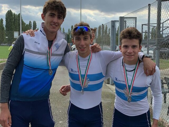 Ancora medaglie ai Campionati Regolamentari di Canottaggio a Ravenna
