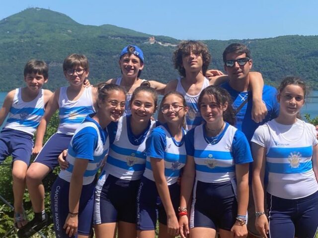 I canoisti del Barion fanno incetta di medaglie al Canoagiovani di Castel Gandolfo