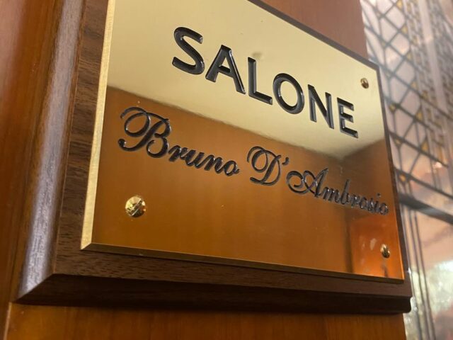 Intitolato il salone superiore al grande Bruno D’Ambrosio