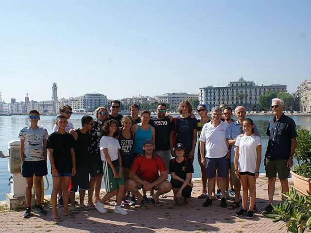 I canottieri del Royal Sport Nautique de Bruxelles ospiti del Barion