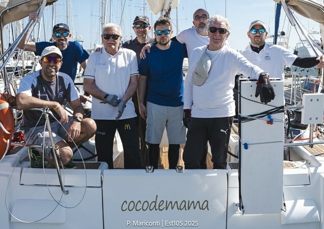 Impresa di Salvatore Cervellieri alla EST 105: primo posto in RATING FIV per “Cocodemama”